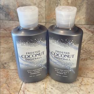 BBW 2 pc Frosted coconut snowball